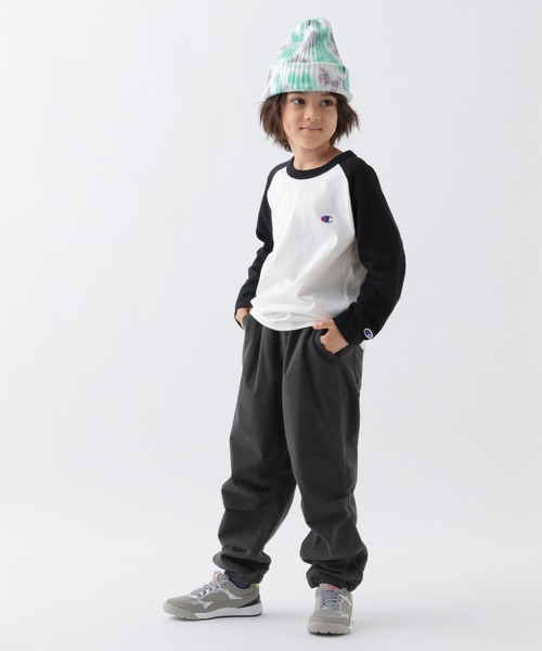 BAYFLOW（ベイフロー）の「[着回し力抜群!]コーデュロイパラシュートパンツ(KIDS)（その他パンツ・キッズ・チャコールグレー/モカ/ブルー・110cm/150cm/140cm/130cm/120cm）」の4枚目の写真