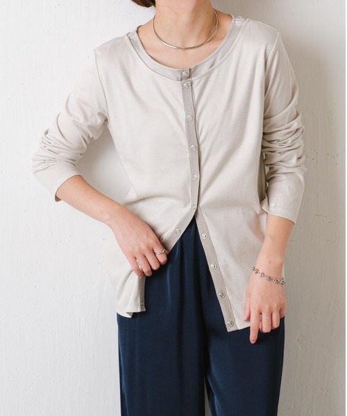 【セール】2WAYリングドットロンT/WEB限定カラー展開（Tシャツ/カットソー）｜COLLAGE GALLARDAGALANTE（コラージュガリャルダガランテ）