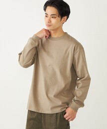 SHIPS Colors:ベーシック タフ ロングスリーブ TEE◇