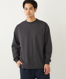 SHIPS Colors:ベーシック タフ ロングスリーブ TEE◇