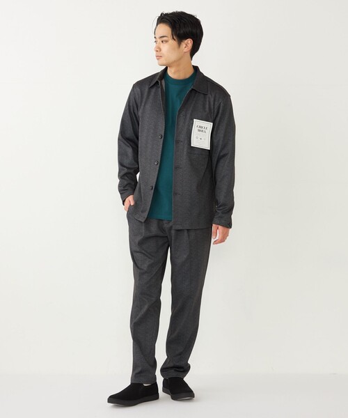 SHIPS Colors(シップス カラーズ)の「SHIPS Colors:ベーシック タフ ロングスリーブ TEE◇(Tシャツ/カットソー・メンズ・オリーブ/ライトホワイト/ダークグレー/ベージュ・MEDIUM/LARGE/X-LARGE)」の6枚目の写真
