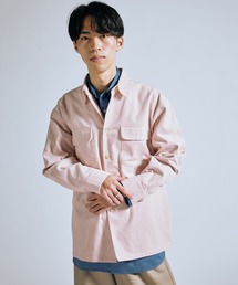 【ZOZO限定】SHIPS.me: ダブルポケットレギュラーカラーシャツ