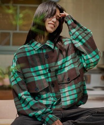 AOZORA | AOZORA/アオゾラ ネルチェックプルオーバーシャツ(シャツ/ブラウス)