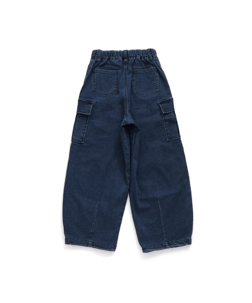 JENNI love（ジェニィラブ）の「【あったか】裏起毛コクーンジョガーデニムパンツ（デニムパンツ・キッズ・ブルー/ネイビー・130cm/140cm/150cm/160cm）」の20枚目の写真