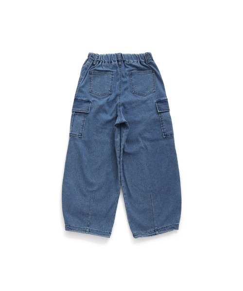 JENNI love（ジェニィラブ）の「【あったか】裏起毛コクーンジョガーデニムパンツ（デニムパンツ・キッズ・ブルー/ネイビー・130cm/140cm/150cm/160cm）」の22枚目の写真