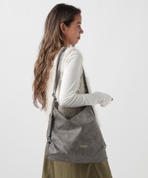 BAYFLOW | [リュックにもショルダーにも]フェイクレザー3WAYトート(ショルダーバッグ)