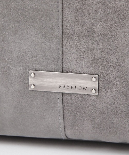 BAYFLOW（ベイフロー）の「[リュックにもショルダーにも]フェイクレザー3WAYトート（ショルダーバッグ・レディース・ブラック/グレー/ライトベージュ・FREE）」の22枚目の写真