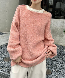 mystic | 【スタッフおすすめアイテム】ブークレMIXニット(ニット/セーター)