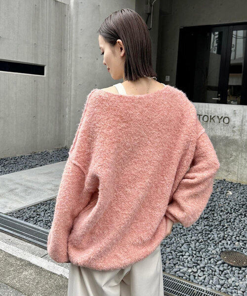 セール】ブークレMIXニット（ニット/セーター）｜mystic（ミスティック