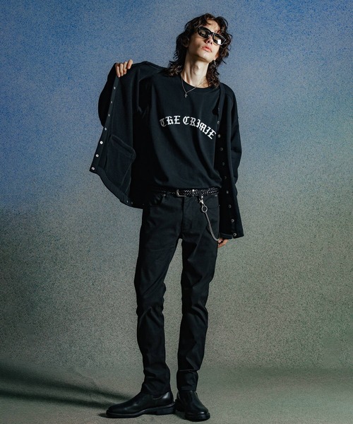 sale CRIMIE RIDERS CARDIGAN SWEAT Lサイズ CRIMIE クライミー RIDERS CARDIGAN SWEAT