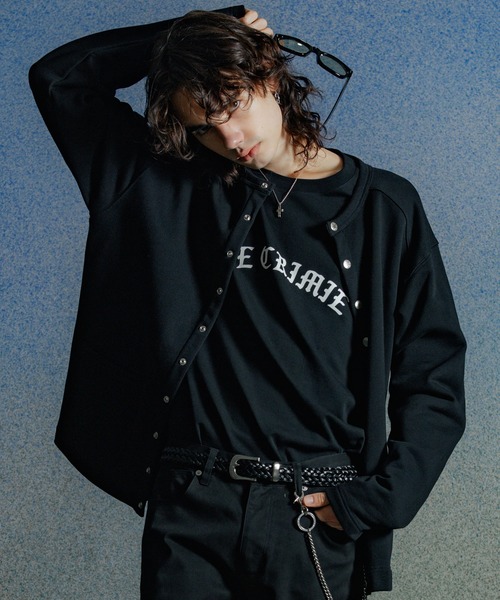 RIDERS CARDIGAN SWEAT / ライダース カーディガン スウェット