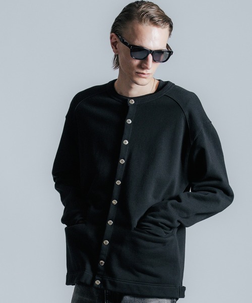 RIDERS CARDIGAN SWEAT / ライダース カーディガン スウェット