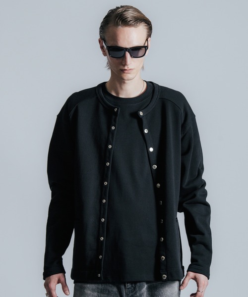 RIDERS CARDIGAN SWEAT / ライダース カーディガン スウェット