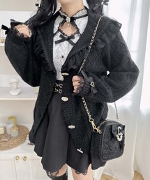 ハートケーブルセーラーカーディガン