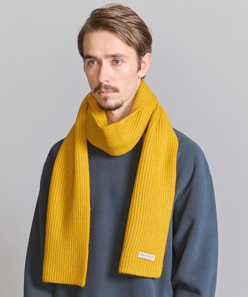 ビューティー＆ユース ユナイテッドアローズ（BEAUTY&YOUTH）/アゼ ニット マフラー BEAUTY&YOUTH UNITED ARROWS（ビューティーアンドユースユナイテッド