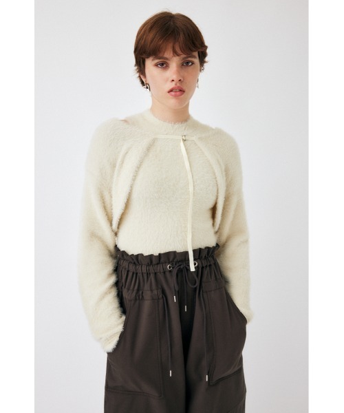 セール】SHAGGY KNIT ボレロ&タンクトップ（ニット/セーター）｜MOUSSY