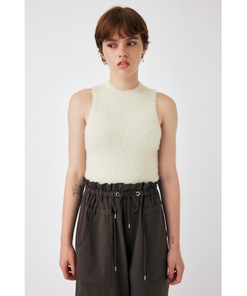 MOUSSY シャギーニット ボレロ&タンク MOUSSY | SHAGGY KNIT ボレロ & タンク (ニット ) |SHEL'TTER