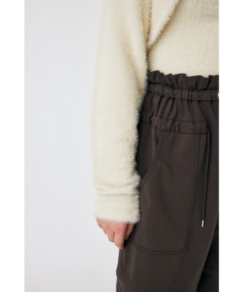 MOUSSY(マウジー)の「SHAGGY KNIT ボレロ&タンクトップ(ニット/セーター・レディース・ライトグリーン/グレー/キナリ・FREE)」の17枚目の写真