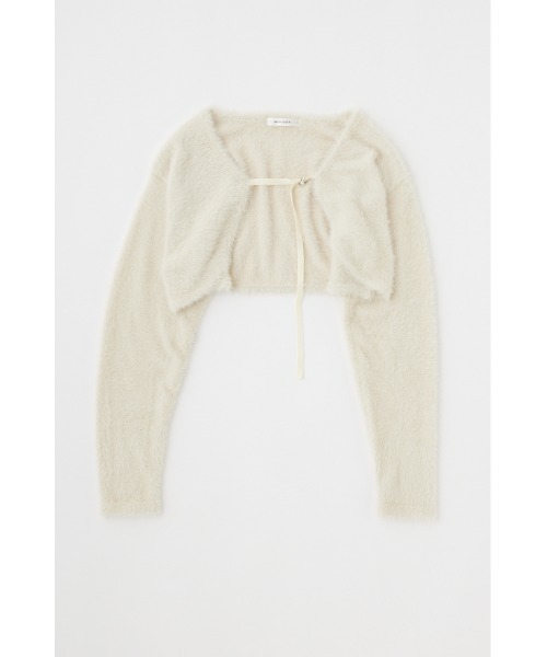 MOUSSY(マウジー)の「SHAGGY KNIT ボレロ&タンクトップ(ニット/セーター・レディース・ライトグリーン/グレー/キナリ・FREE)」の19枚目の写真