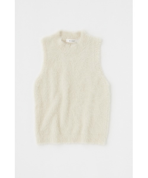 MOUSSY(マウジー)の「SHAGGY KNIT ボレロ&タンクトップ(ニット/セーター・レディース・ライトグリーン/グレー/キナリ・FREE)」の20枚目の写真