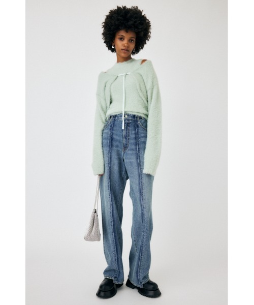MOUSSY シャギーニット ボレロ&タンク MOUSSY | SHAGGY KNIT ボレロ & タンク (ニット ) |SHEL'TTER
