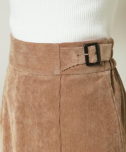 ITS'DEMO（イッツデモ）の「◆【後ろウエストゴム／手洗い可】コーデュロイスカート（スカート・レディース・アイボリー/ブラウン系/ネイビー・00）」の19枚目の写真