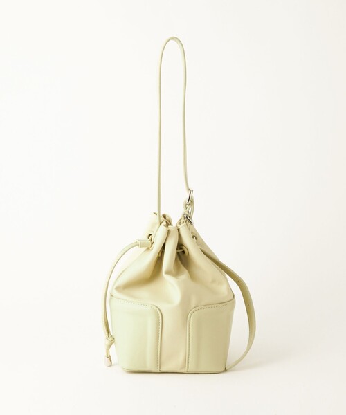 EMMEL REFINES（エメルリファインズ）の「＜EMMEL REFINES＞EM NY キンチャク ショルダーバッグ（ショルダーバッグ・レディース・ライム/ブラック・FREE）」の2枚目の写真