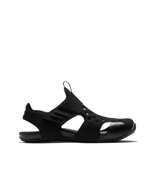NIKE(ナイキ)の「ナイキ サンレイ プロテクト 2 キッズサンダル / Nike Sunray Protect 2Little Kids' Sandals 943826-001 Black(サンダル・キッズ・ブラック・17/18/19/20/21/22)」の4枚目の写真