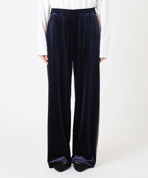 JOURNAL STANDARD relume(ジャーナルスタンダード レリューム)の「ベロアトラックパンツ(その他パンツ・レディース・ネイビー/ブラウン・FREE)」の17枚目の写真