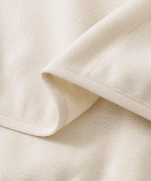 EKAL(エカル)の「ウォームドジャージーパイピングプルオーバー(Tシャツ/カットソー・レディース・アイボリー/ブラック・ONE)」の16枚目の写真