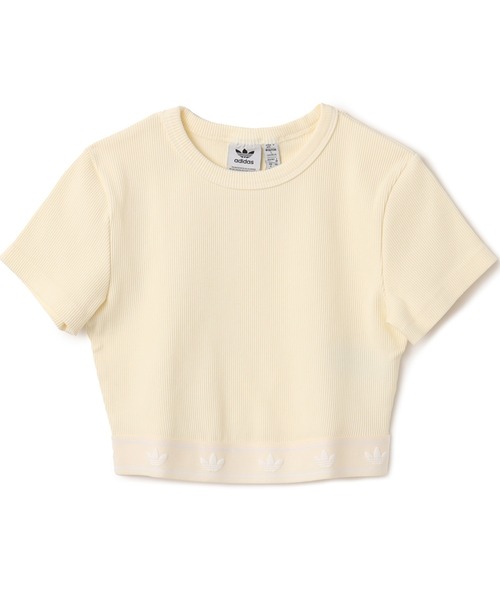 adidas RIB SS TOP / アディダス リブ ショート スリーブ トップ