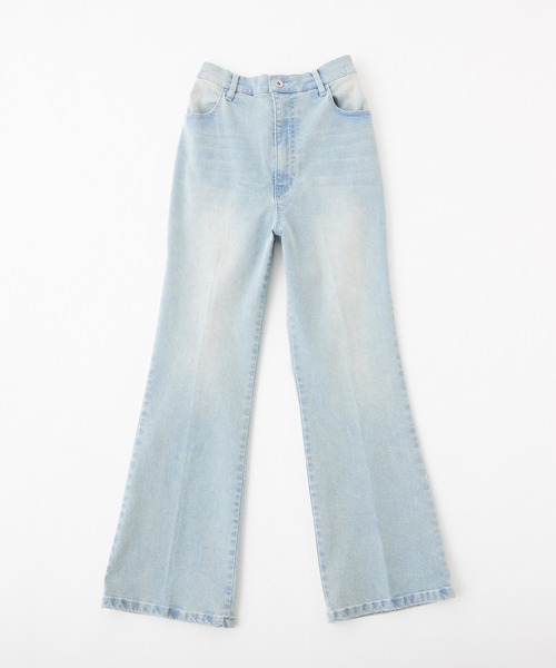 one after another NICE CLAUP（ワンアフターアナザーナイスクラップ）の「ストレッチデニムパンツ（デニムパンツ・レディース・ライトブルー/ブルー/ネイビー・MEDIUM/SMALL）」の21枚目の写真