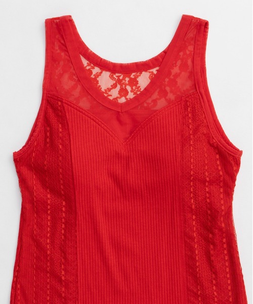 Maison Special フリル付きホワイトタンクトップ MAISON SPECIAL｜Sheer Drape layered Tank Top | Rakuten