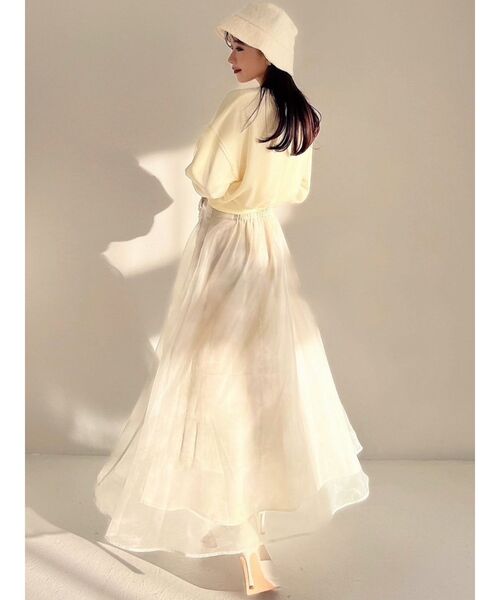 RESEXXY（リゼクシー）の「ジャガードバケットハット（ハット・レディース・ホワイト/ブラック・FREE）」の11枚目の写真