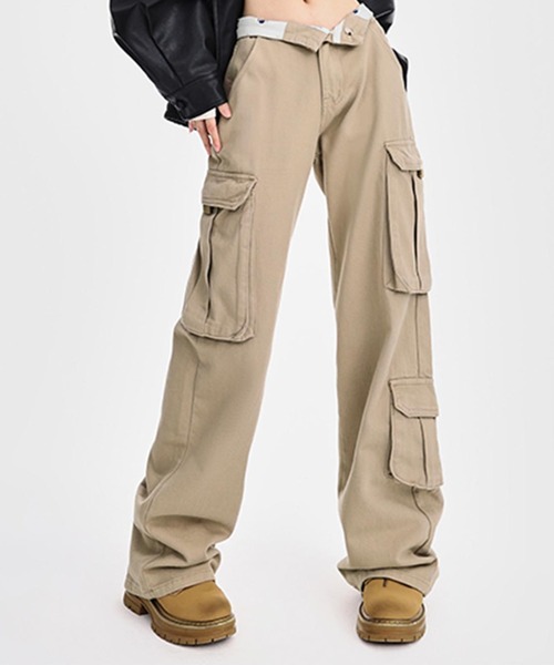 ユーティリティカーゴパンツ（カーゴパンツ）｜aimoha（アイモハ）