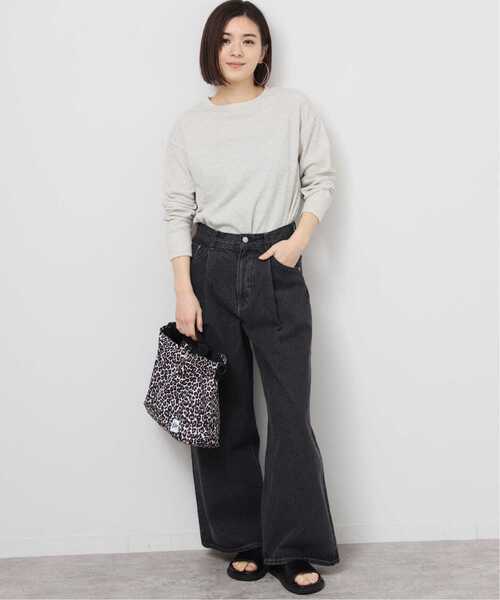 JOURNAL STANDARD relume(ジャーナルスタンダード レリューム)の「《追加10》TCワッフルロングスリーブTシャツ(Tシャツ/カットソー・レディース・ストーン/チャコールグレー/ホワイト・FREE)」の21枚目の写真