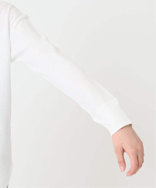 JOURNAL STANDARD relume(ジャーナルスタンダード レリューム)の「《追加10》TCワッフルロングスリーブTシャツ(Tシャツ/カットソー・レディース・ストーン/チャコールグレー/ホワイト・FREE)」の8枚目の写真
