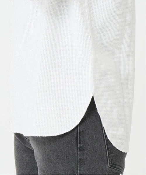 JOURNAL STANDARD relume(ジャーナルスタンダード レリューム)の「《追加10》TCワッフルロングスリーブTシャツ(Tシャツ/カットソー・レディース・ストーン/チャコールグレー/ホワイト・FREE)」の10枚目の写真