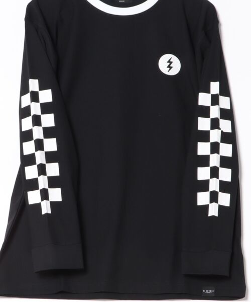 CAPTAINS HELM ELECTRIC 長袖Tシャツ ロンT 黒 XL キャプテンズヘルム ロゴ メッシュ ロングスリーブ Tシャツ