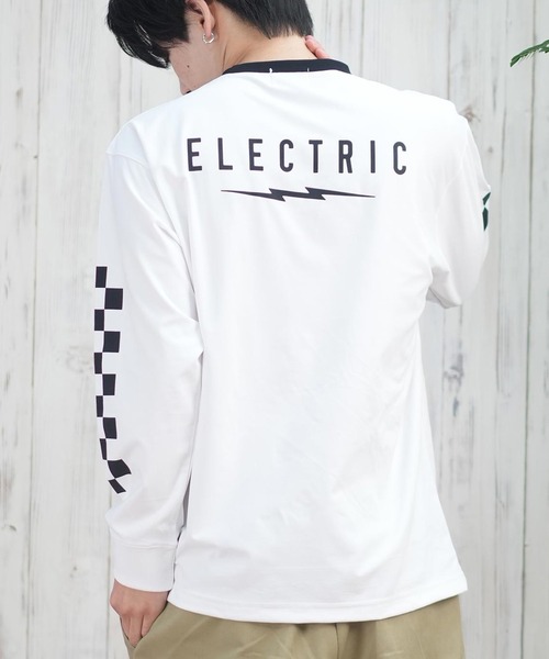 セール】Electric/エレクトリック 長袖Tシャツ/ロンT スリーブプリント