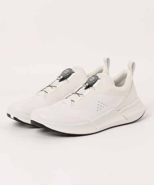ECCO(エコー)の「ECCO バイオム 2.2 本革 メンズ アスレジャースニーカー(スニーカー・メンズ・ホワイト・42/41/43)」の1枚目の写真