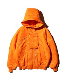PHINGERIN（フィンガリン）の「PHINGERIN / フィンガリン ELEVATION HOODED BOMBER JACKET エレベーションフーデッドボンバージャケット（ダウンジャケット/コート・メンズ）」