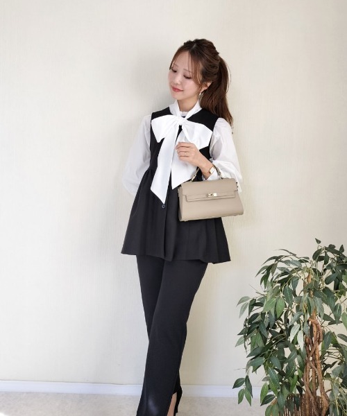 HAYNI（ヘイニ）の「Linzy リンジー【michanさん×HAYNIコラボ】（ショルダーバッグ・レディース・グレー系/ブラック/キャメル/ブラウン系・FREE）」の9枚目の写真