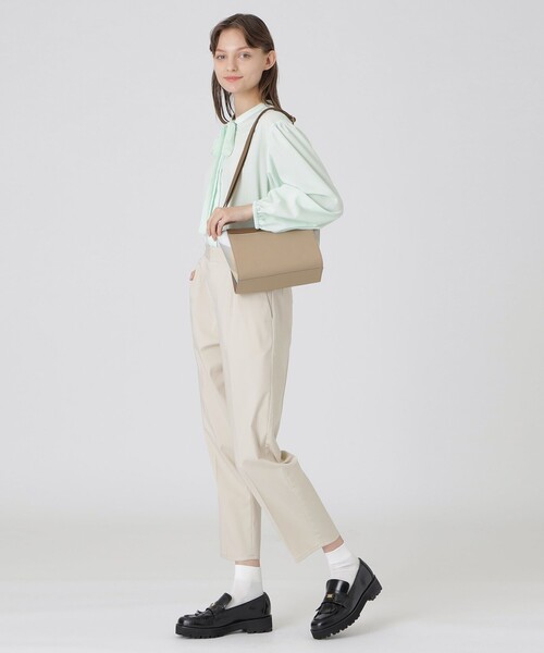 BLUE LABEL CRESTBRIDGE（ブルーレーベルクレストブリッジ）の「パーシャルクレストブリッジチェックPVCミニショルダー（ショルダーバッグ・レディース・ブラック/ダークネイビー/ベージュ/ネイビー・FREE）」の18枚目の写真