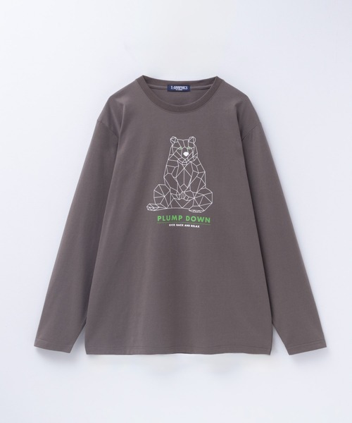 T-GRAPHICS ラインアート長袖Tシャツ（Tシャツ/カットソー