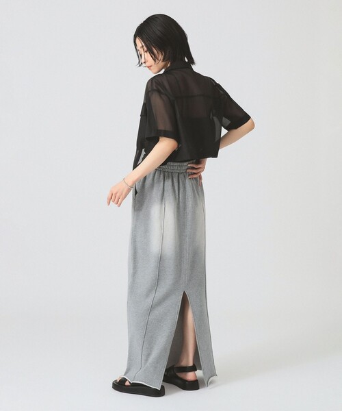 Ray BEAMS(レイビームス)の「ダメージ スウェット スカート(スカート・レディース・グレー/チャコールグレー/ピンク・0/1)」の20枚目の写真