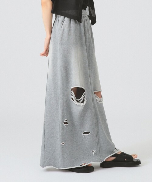 Ray BEAMS(レイビームス)の「ダメージ スウェット スカート(スカート・レディース・グレー/チャコールグレー/ピンク・0/1)」の22枚目の写真