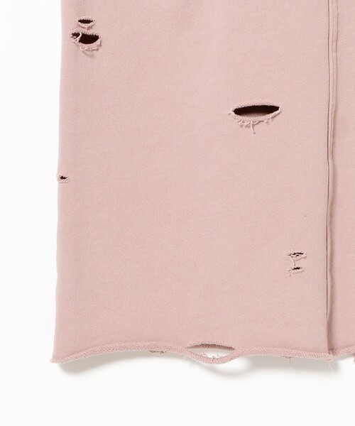 Ray BEAMS(レイビームス)の「ダメージ スウェット スカート(スカート・レディース・グレー/チャコールグレー/ピンク・0/1)」の14枚目の写真