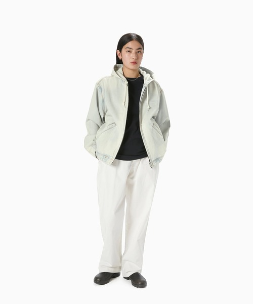 thisisneverthat カーペンター　ジャケット Washed-Carpenter-Jacket-Olive-