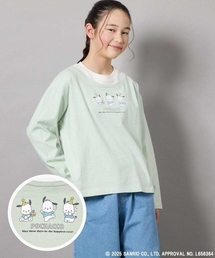 a.v.v（アーヴェヴェ）の「[160]【ポチャッコ】レイヤード風ロンT（Tシャツ/カットソー・キッズ）」